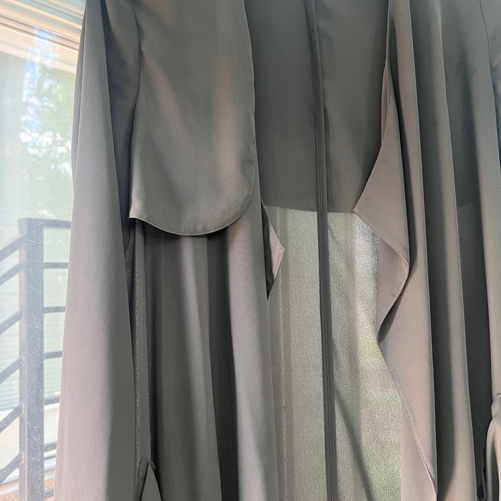 ASTR minimalist olive duster - Picture 8 of 9